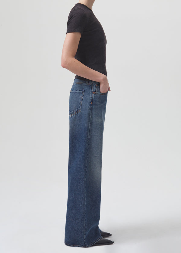 Harri Shrunken Tee in Pasha