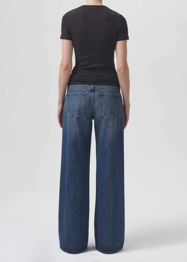 Harri Shrunken Tee in Pasha