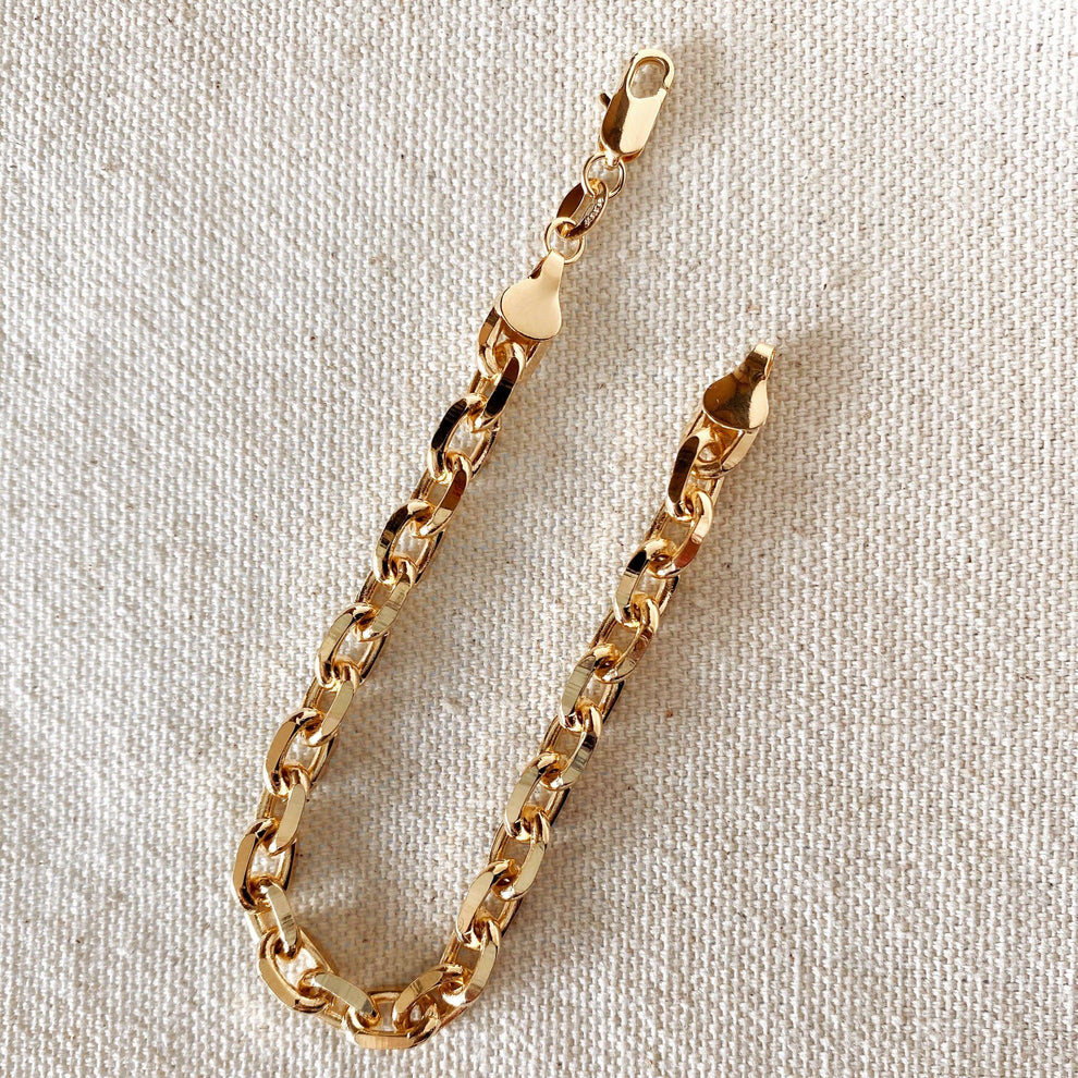 Link Bracelet in Gold