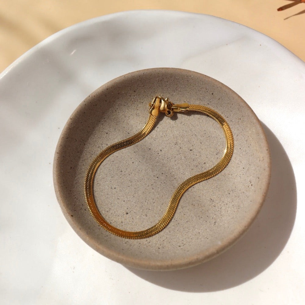 Herringbone Chain Bracelet
