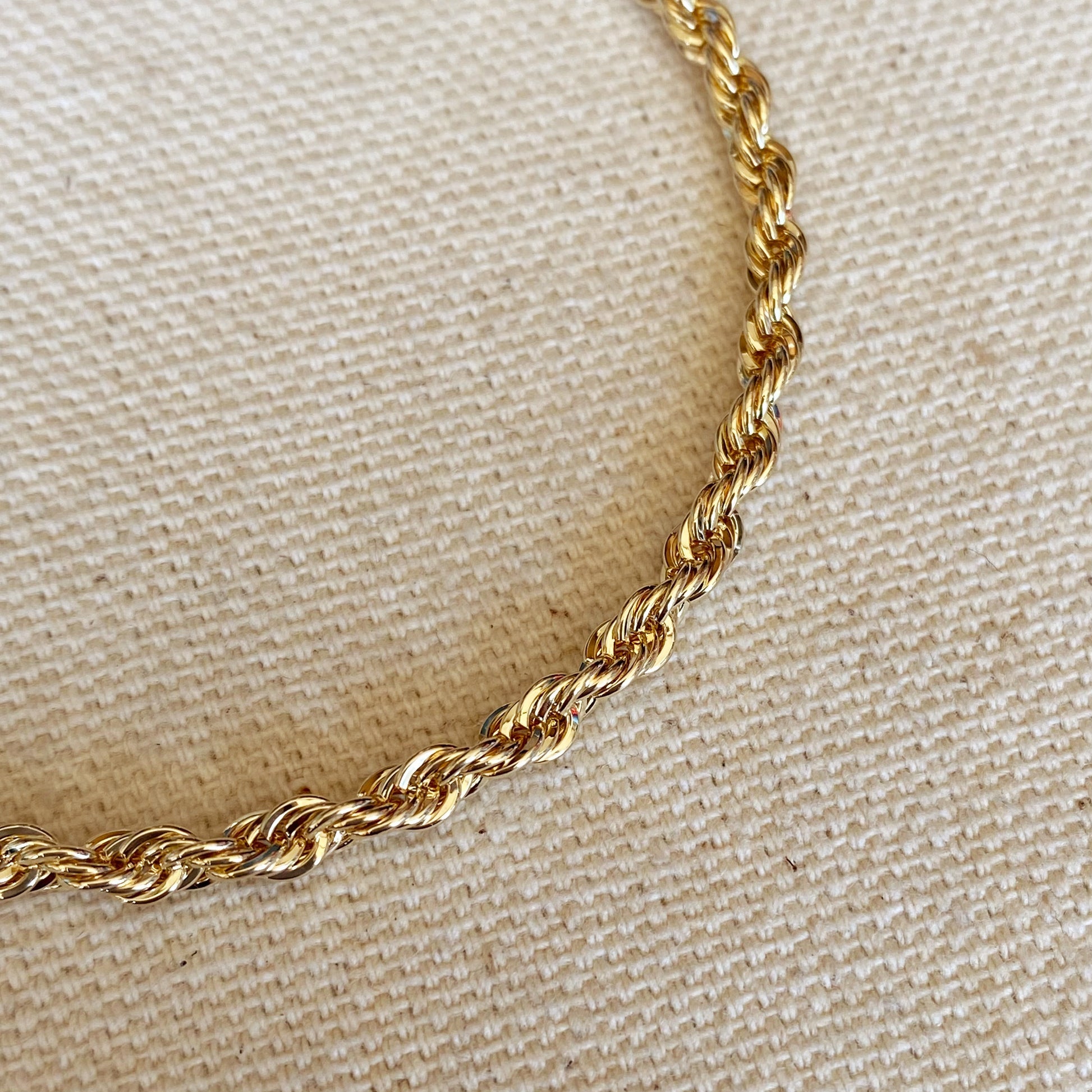 Rope Bracelet in Gold