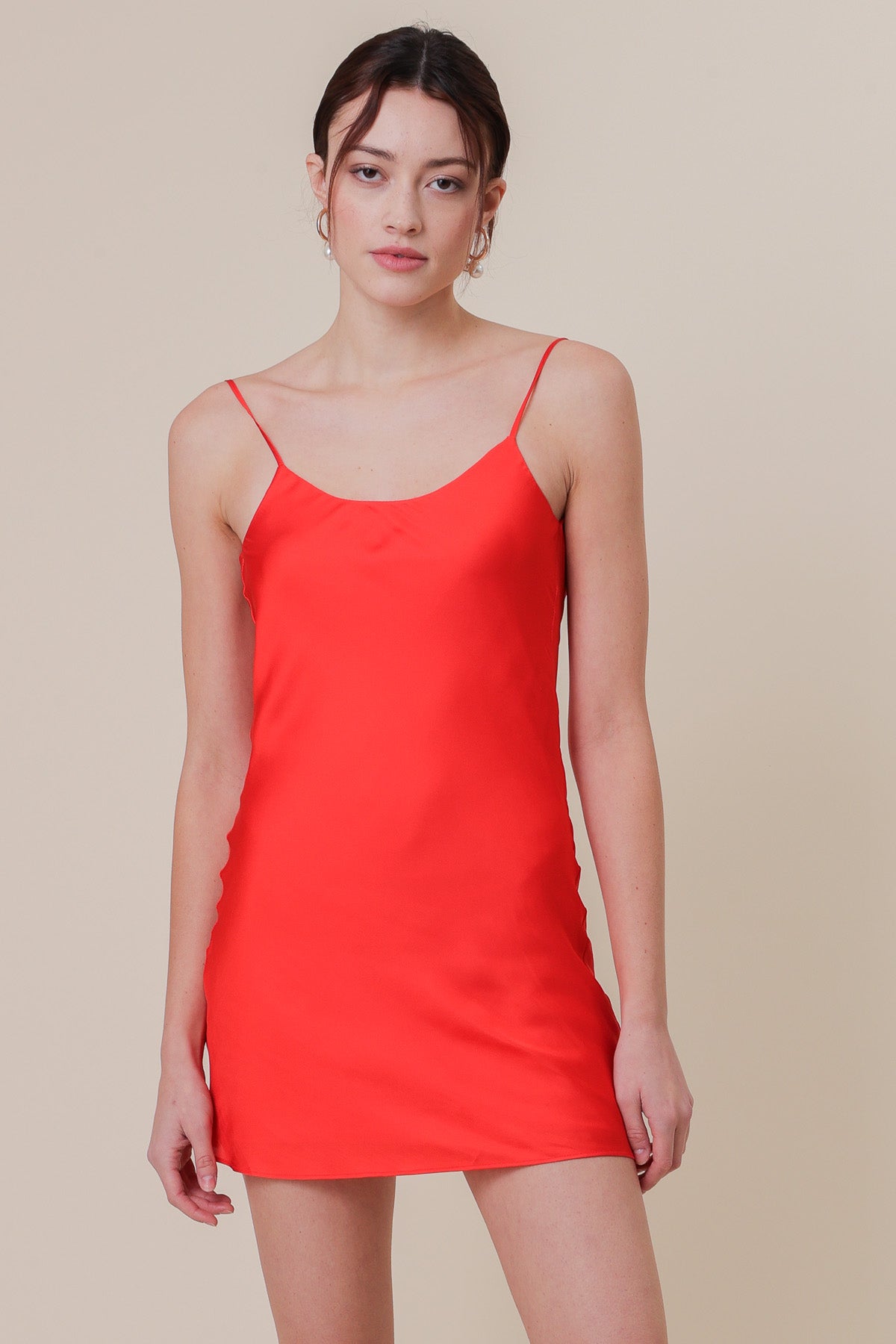 Kira Mini Dress in Red