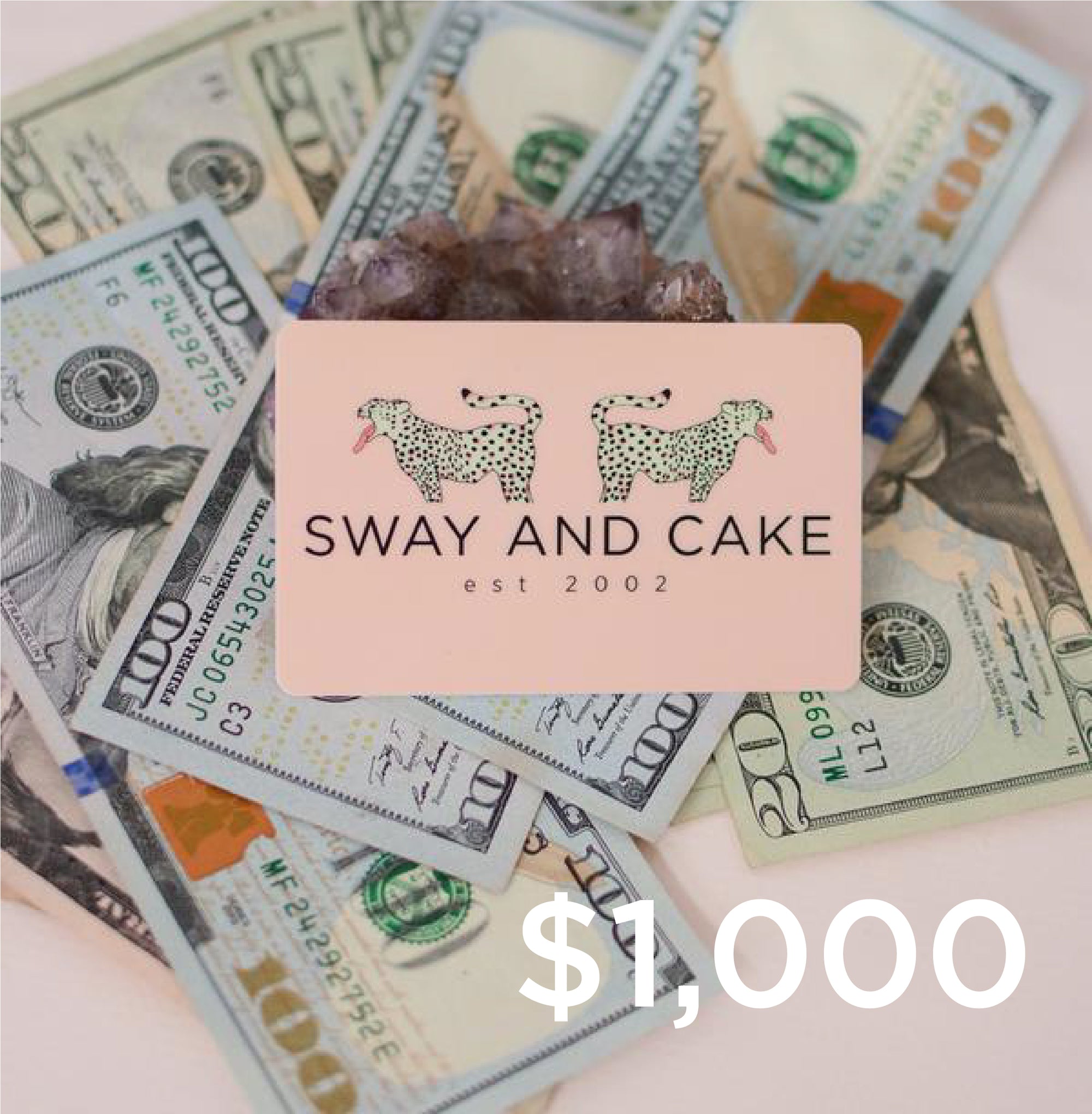 Sway and Cake Gift Card