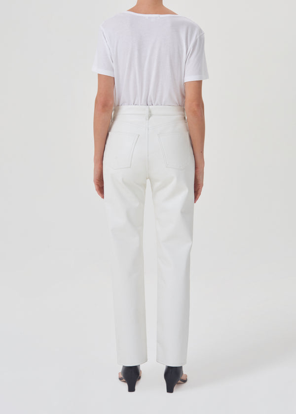 Cameron V Neck Tee in White