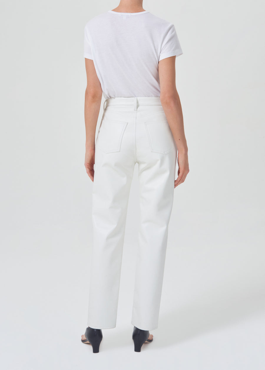 Drew Slouchy Tee in White