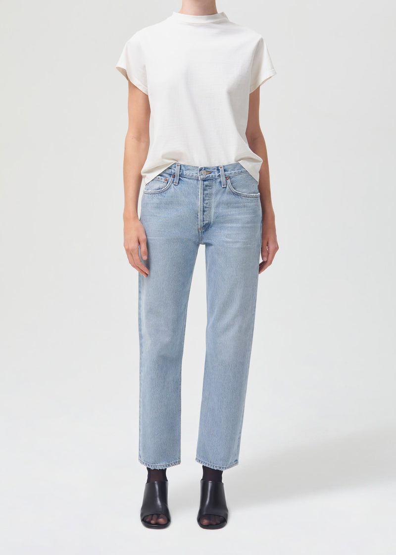 Wyman Low Rise Vintage Straight Jean in Dimension