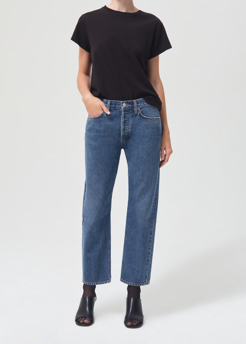 Wyman Low Rise Vintage Straight Jean in Vision
