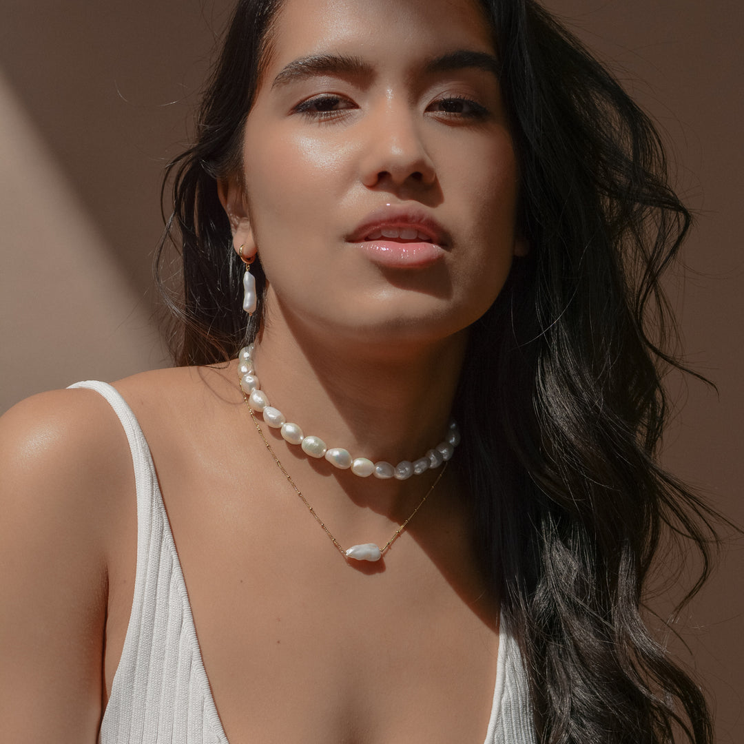Moorea Pearl Strand Choker