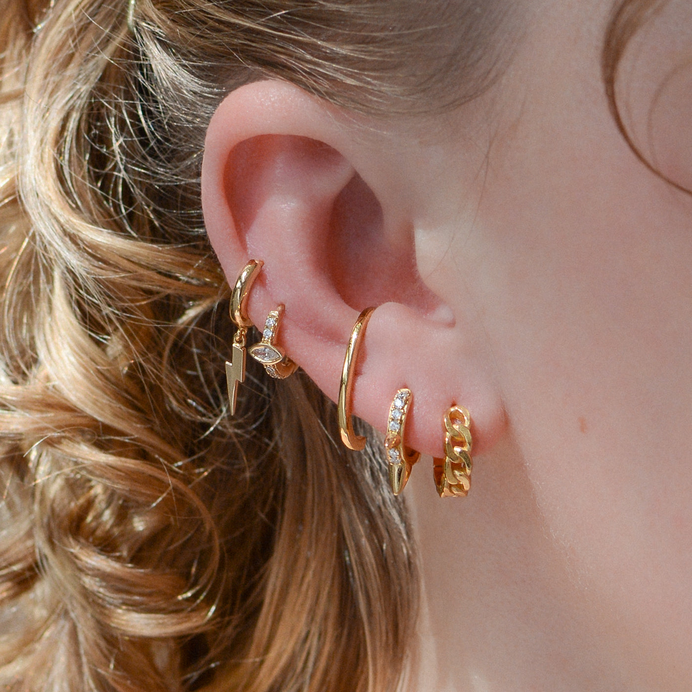 Havana Small Hoop Earrings