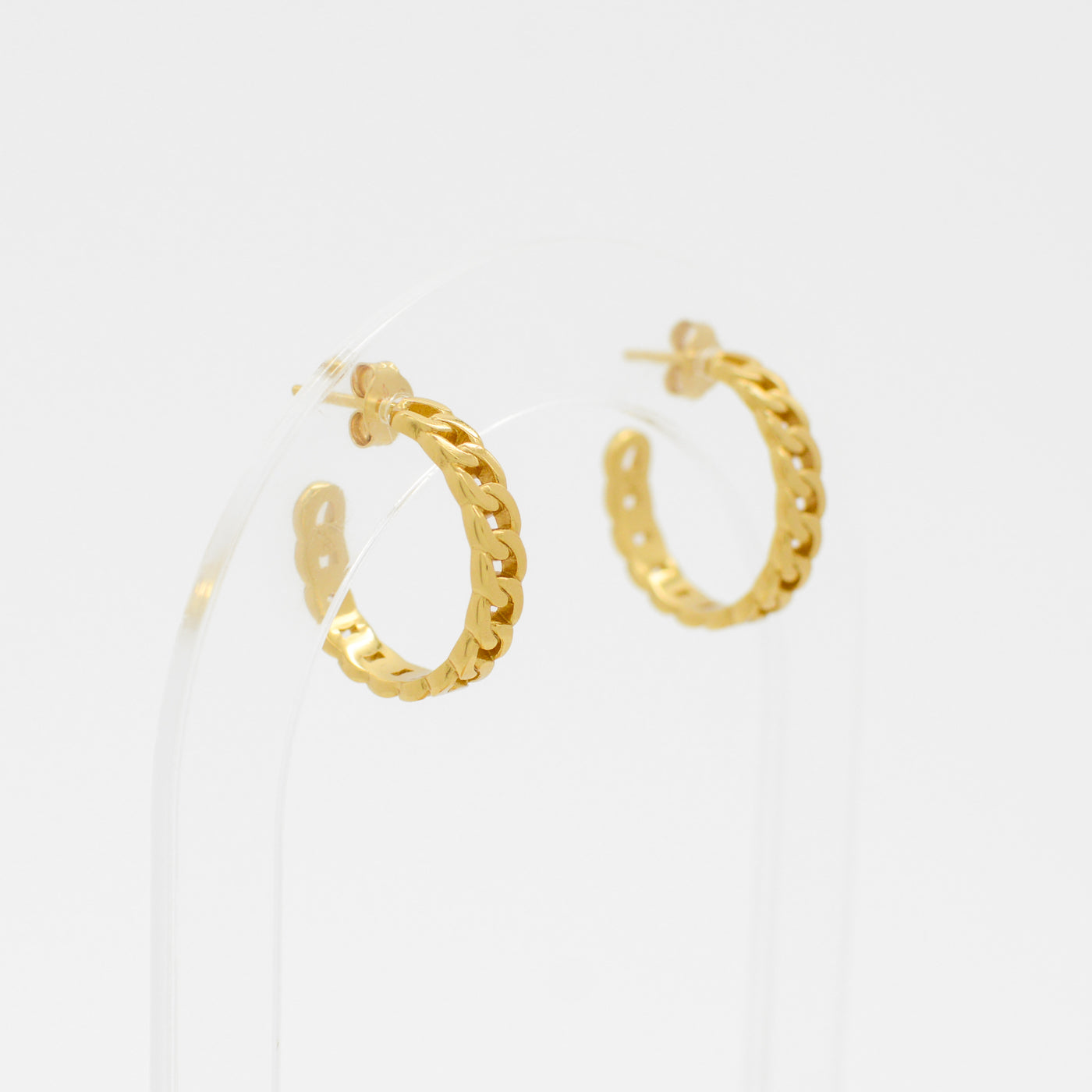 Havana Medium Hoop Earrings