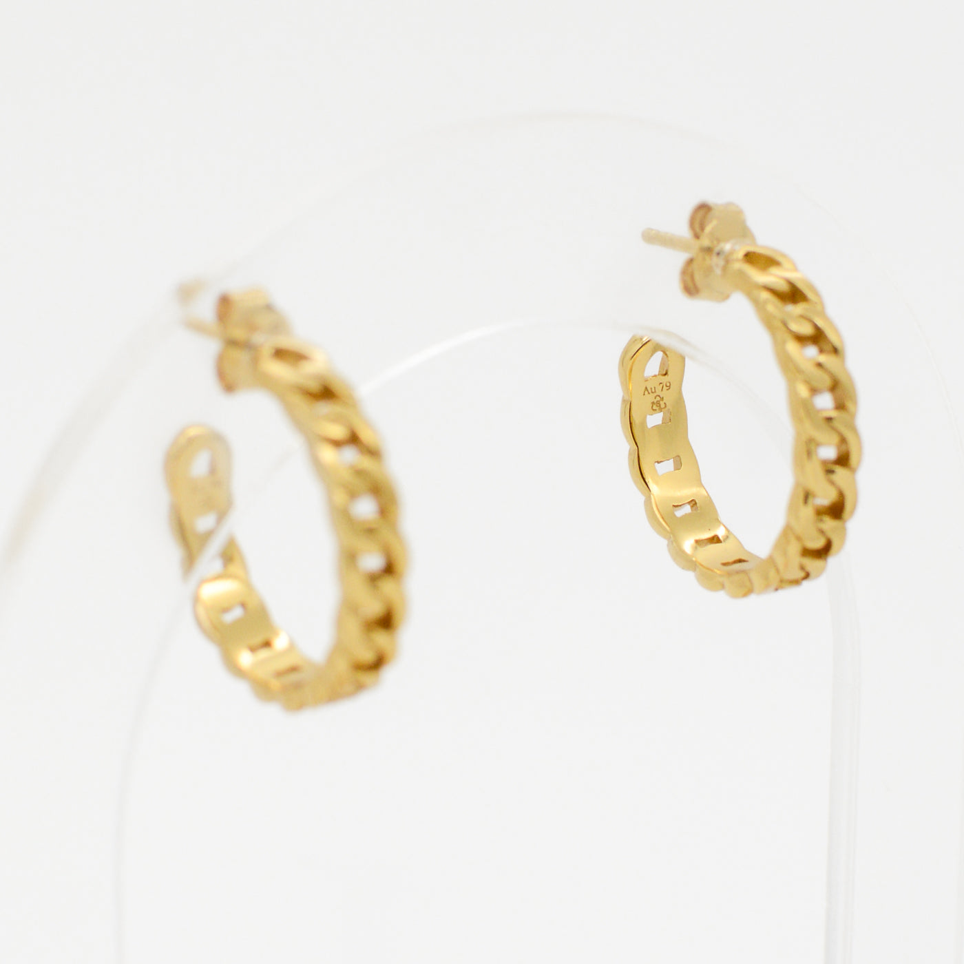 Havana Medium Hoop Earrings