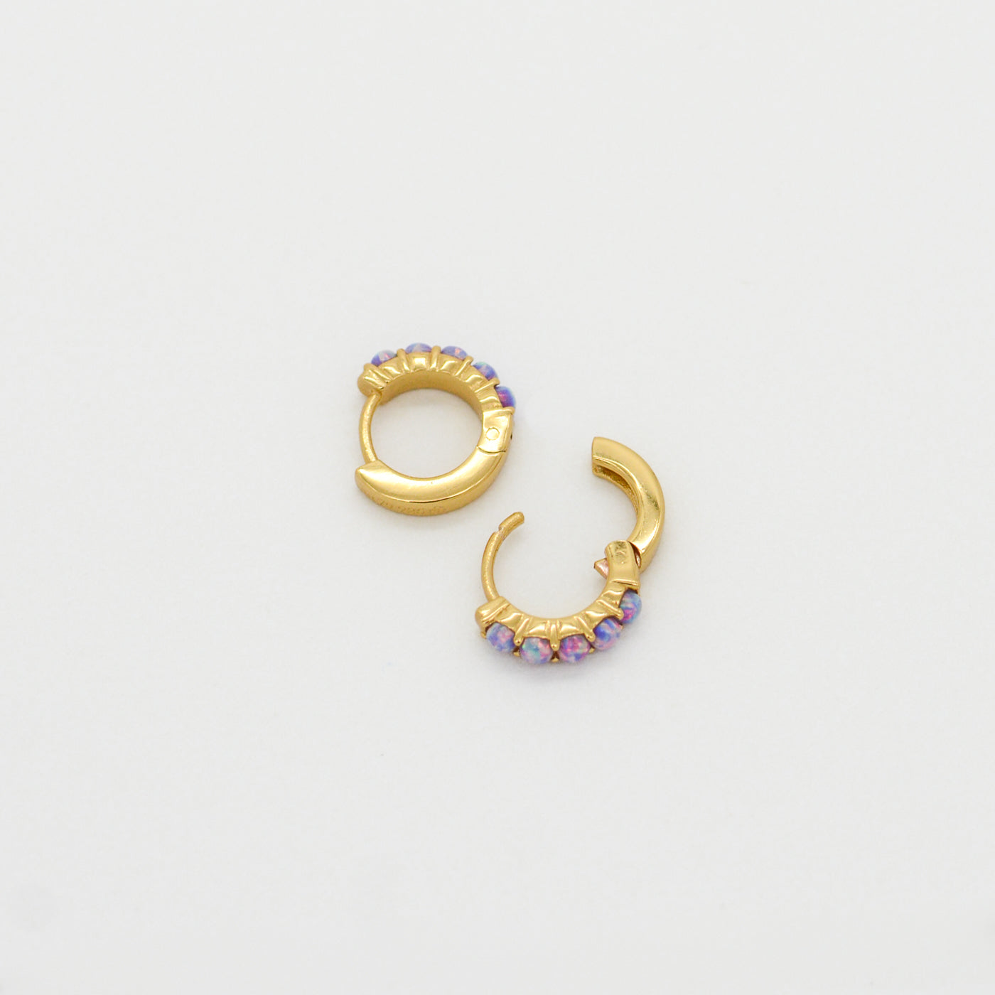 Cosmina Opal Small Huggie