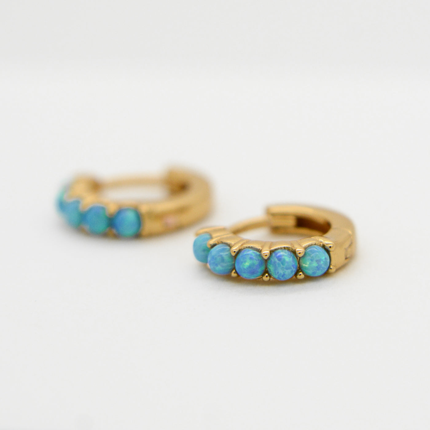 Cosmina Opal Small Huggie