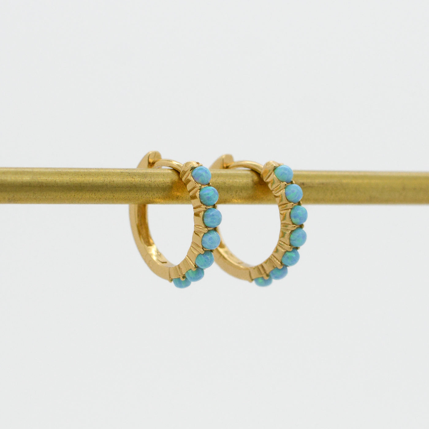 Cosmina Opal Medium Huggie