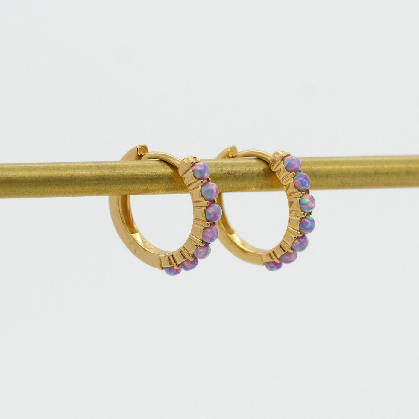 Cosmina Opal Medium Huggie