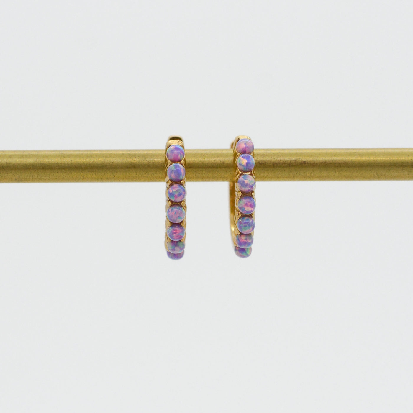 Cosmina Opal Medium Huggie