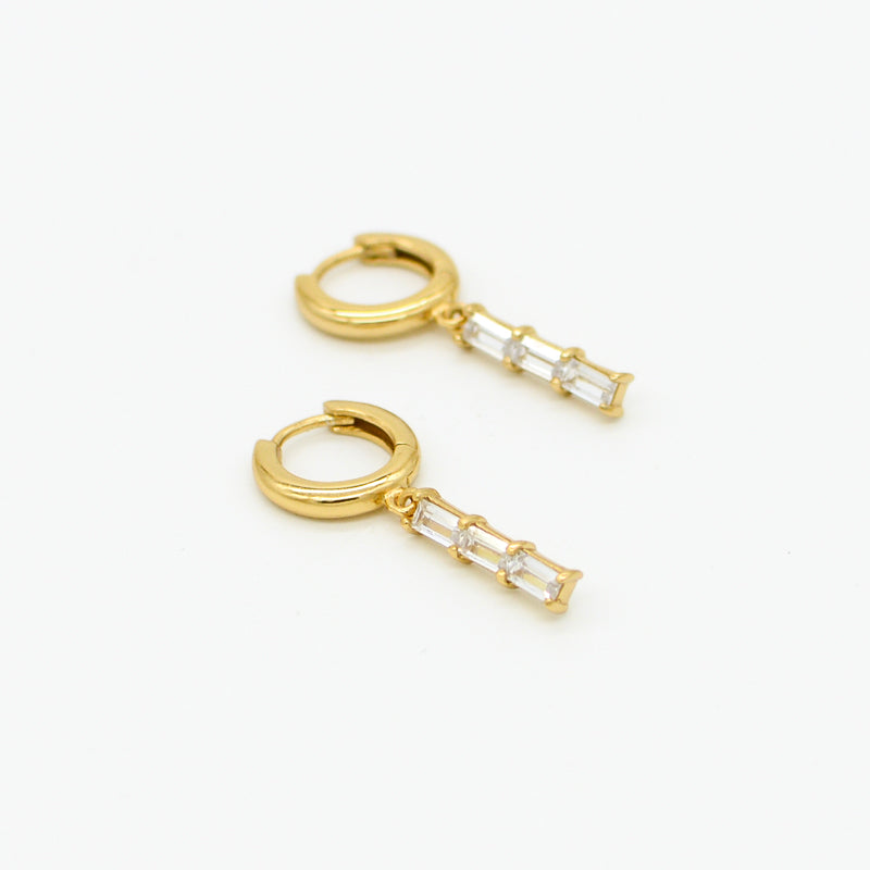 St Moritz Drop Stone Huggies