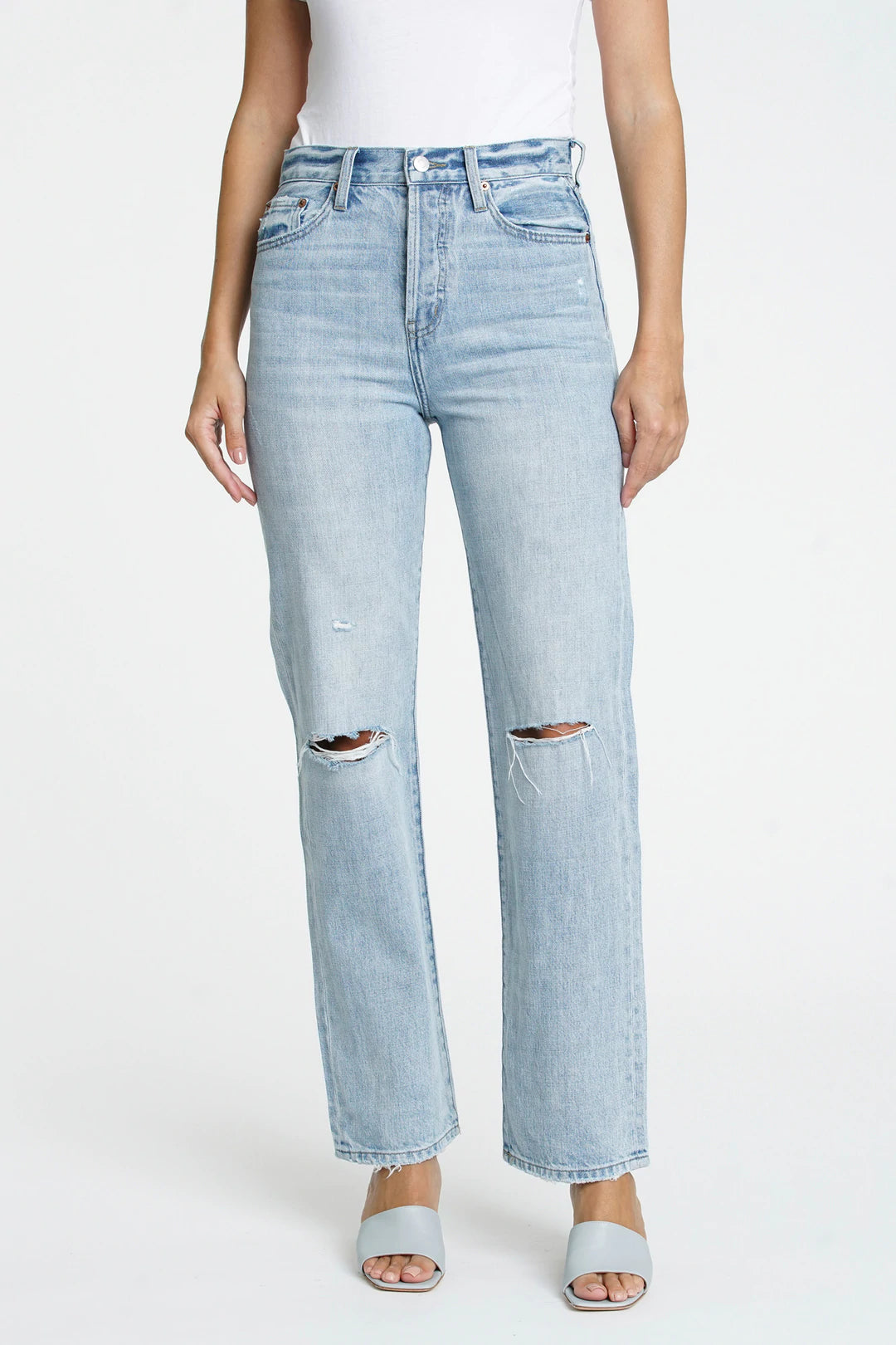 Cassie Super High Rise Jean in By My Side