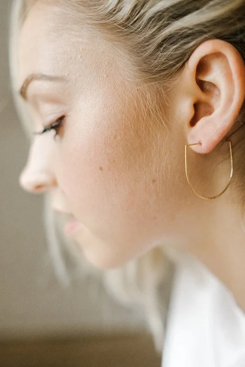 Saki Earrings in Gold