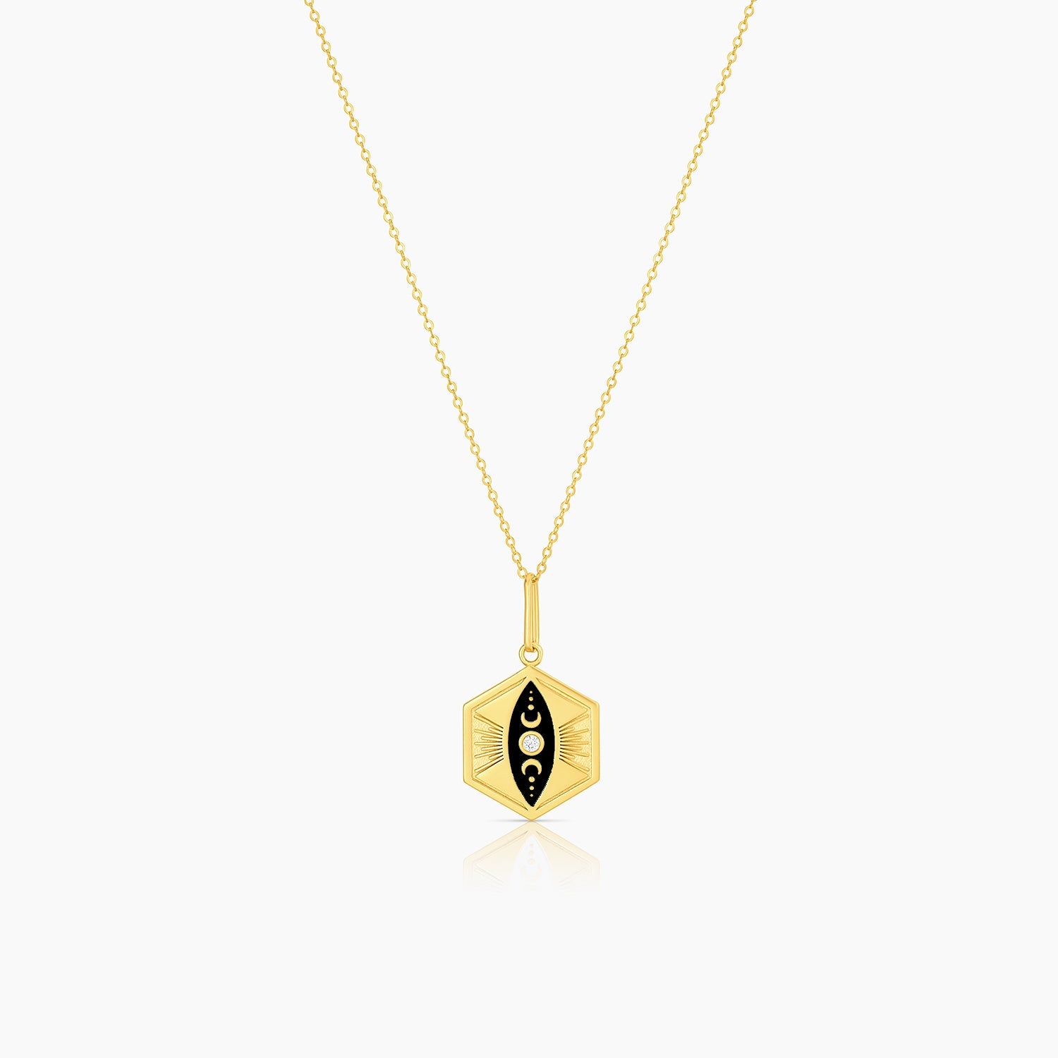 Divine Feminine Necklace in Onyx