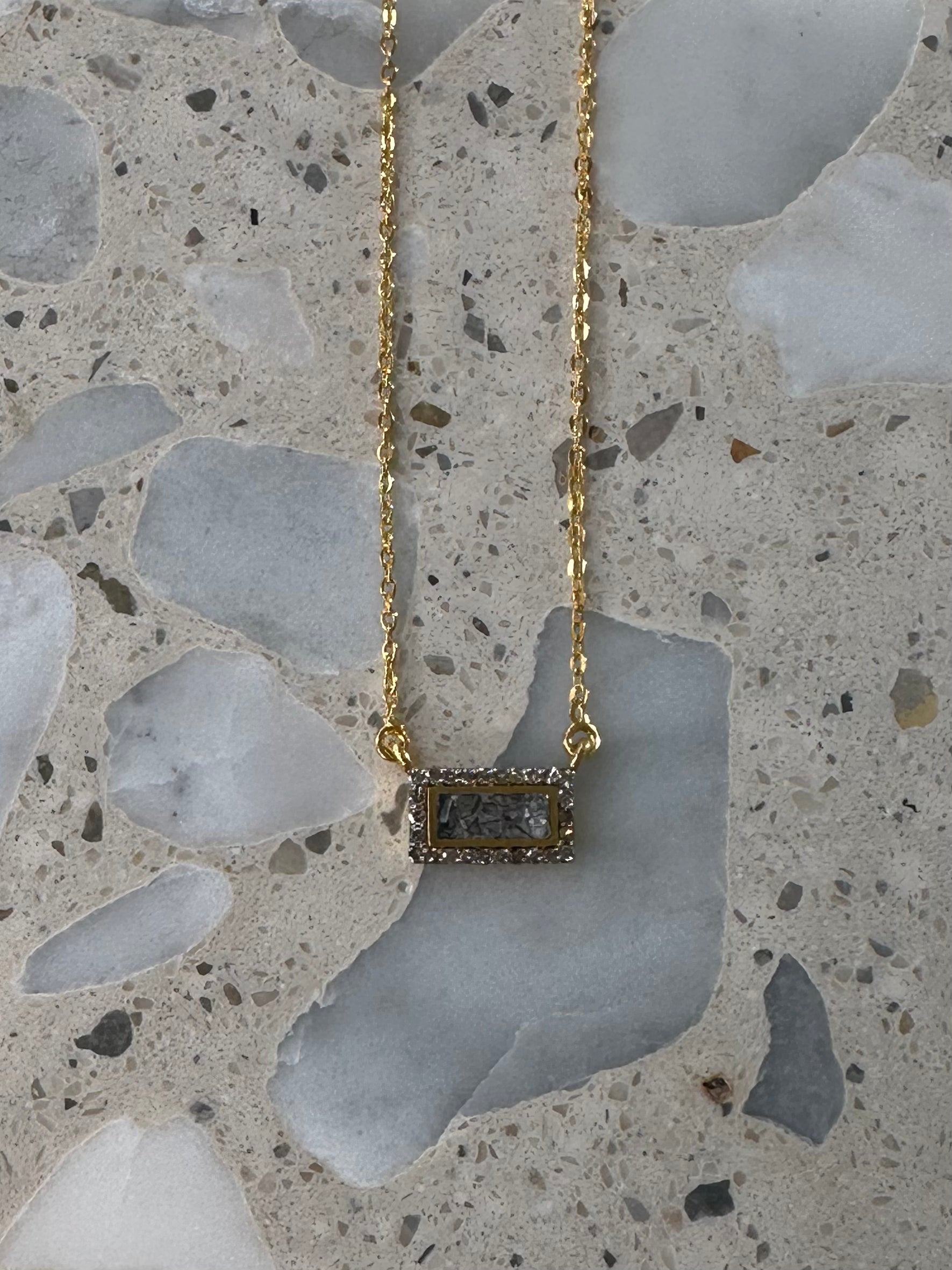 Mizar Pendant Necklace in Gold