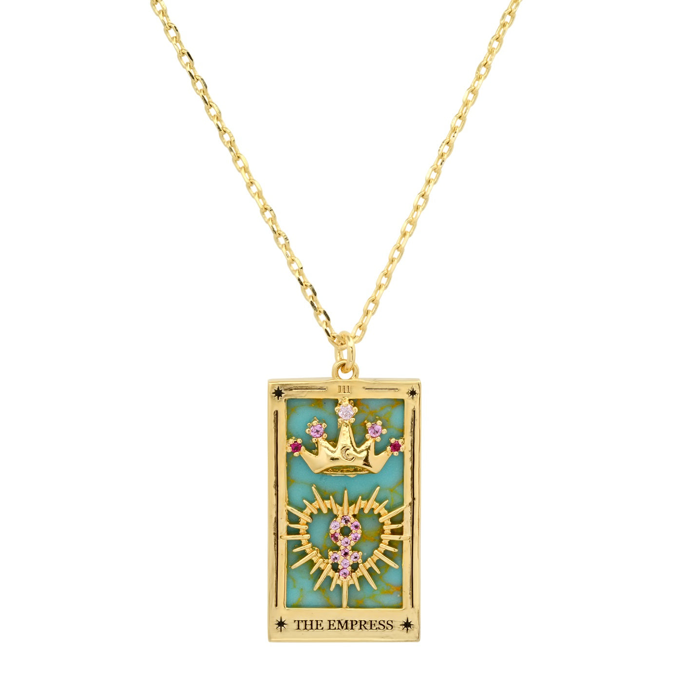 'The Empress' Tarot Card Pendant