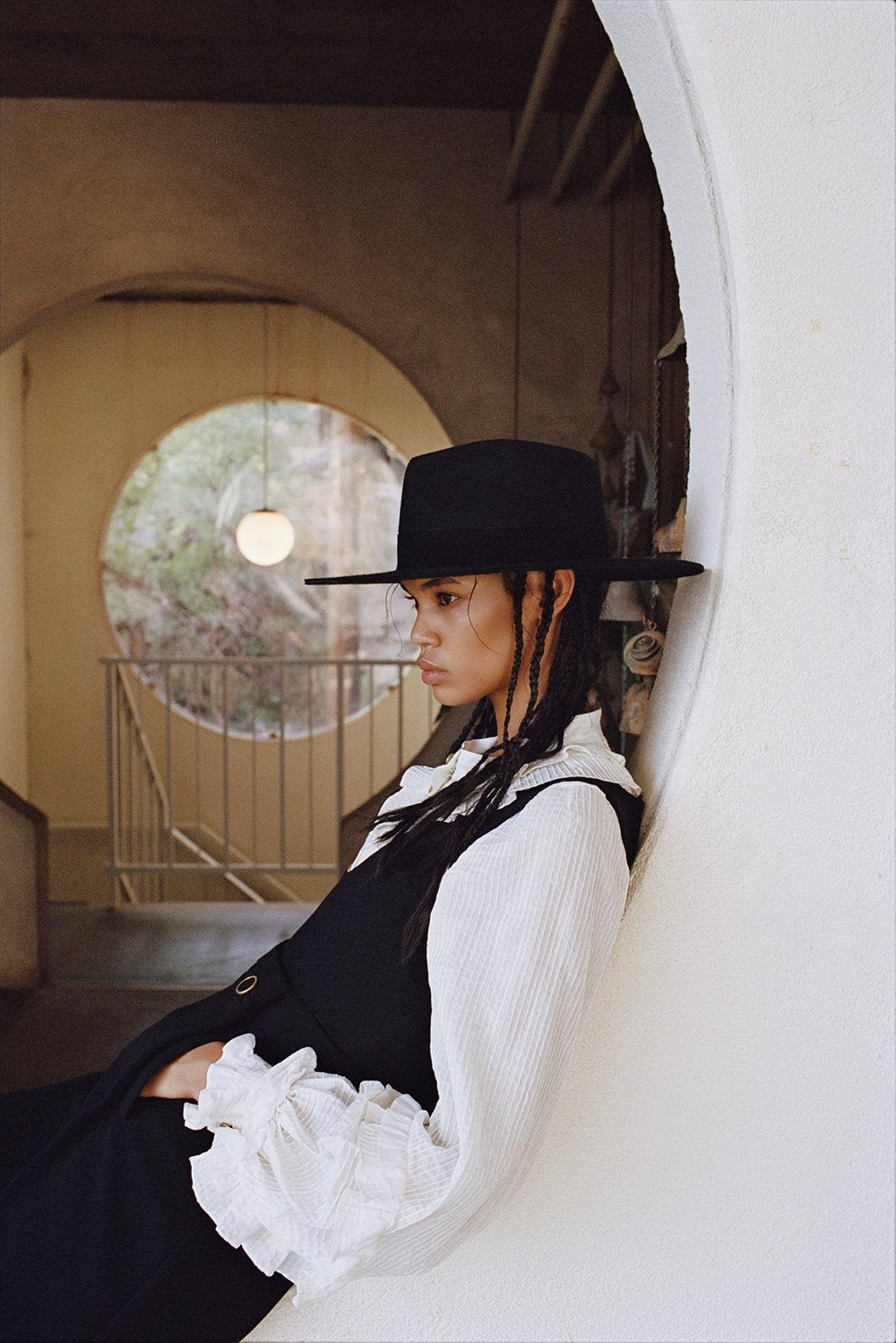 Mirage Hat in Black