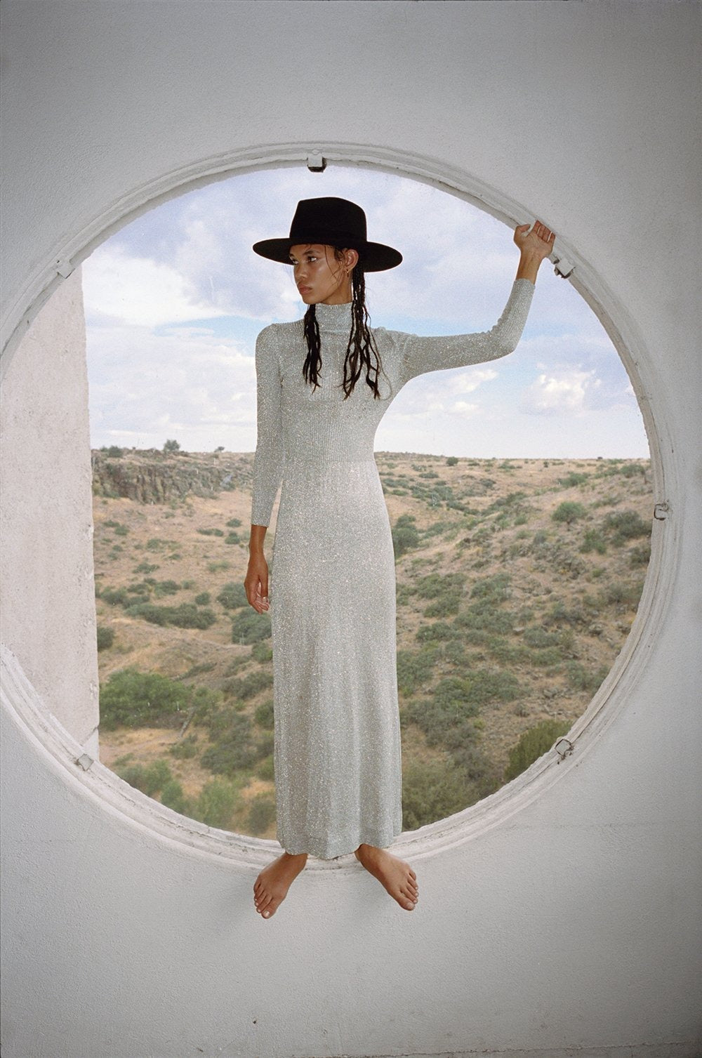 Mirage Hat in Black